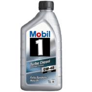 0W40 1L TURBODIESEL MOBIL - OLEJ 0W40 1L MOBIL TURBO DIESEL  MOBIL