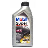 10W40 1L S2000 X1 D MOBIL - OLEJ 10W40 1L MOBIL SUPER2000 X1 DIESEL  MOBIL