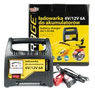 93-038 AMTRA - Ładowarka Do Akumulatorów 6V/12V 6A Permatex