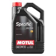 0W30 5L SPEC 2312 MOTUL - OLEJ 0W30 5L MOTUL SPECIFIC 2312 PSA  MOTUL 106414