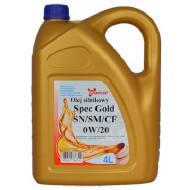 0W20 4L GOLD SPECOL - OLEJ 0W20 4L SPECOL GOLD