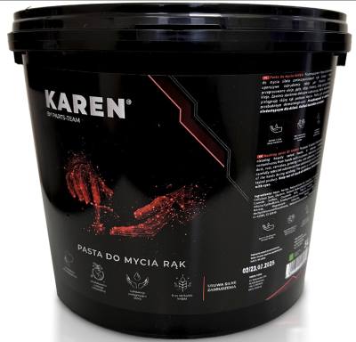 99-1015 KAREN - PASTA DO MYCIA RĄK 5L KAREN PASTA BHP DO MYCIA SILNIE ZABRUDZONYCH RĄK