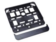 RAMKA CZARNA MOTO CTS - RAMKA POD TABLICĘ REJESTRACYJNĄ MOTOCYKL CZARNA