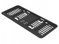 RAMKA CZARNA US CTS - RAMKA TABLICY REJESTRACYJNEJ 4 ZNAKI USA