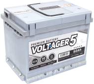VG 60 600 M5 VOLTAGER - AKUMULATOR 60Ah 600A M5 VOLTAGER P+ 12V 243/175/190 GWARANCJA 30 MIESIĘCY *PREMIUM BATTERY*