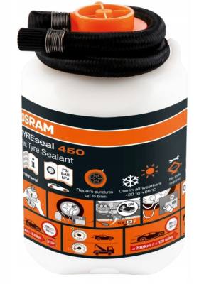 OTSB450 OSRAM - Tyreseal 450 Osram Żel Uszczelniający Do Przebitych Opon OSRAM OTSB450