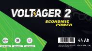 VG 44 410 M2 VOLTAGER - AKUMULATOR 44Ah 410A M2 VOLTAGER2 P+ 12V 207/175/190 GWARANCJA 18 MIESIĘCY