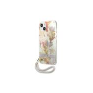 GSM165214 - Guess nakładka do IPhone 13 mini 5,4 GUHCP13SHFLSU hard case fioletowa Flower Cord