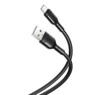 GSM117366 - XO kabel NB212 USB - USB-C 1,0 m 2,1A czarny