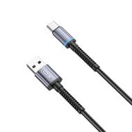 GSM167707 - XO kabel NB215 USB - USB-C 1,0 m 2,4A czarny