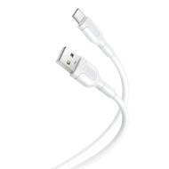 GSM117367 - XO kabel NB212 USB - USB-C 1,0 m 2,1A biały