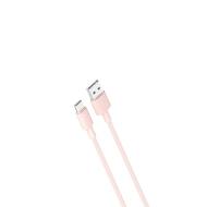 GSM104075 - XO kabel NB156 USB - USB-C 1,0 m 2,4A różowy
