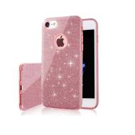 GSM038341 - Nakładka Glitter 3w1 do iPhone XR różowa