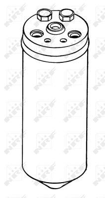 33123 NRF - OSUSZACZ KLIMATYZACJI MAZDA 626 91-