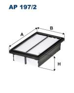 AP197/2 FILTRON - Filtr powietrza Filtron AP 197/2