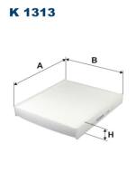 K1313 FILTRON - Filtr powietrza kabiny (klimatyzacji) przeciwpyłkowy kabinowy  Filtron K 1313