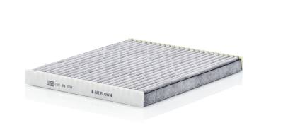 CUK24004 MANN - Filtr powietrza kabiny (klimatyzacji) przeciwpyłkowy kabinowy  MANN-Filter CUK 24 004