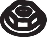 258-036 BOSAL - Nakrętka Układu Wydechowego Citroen Ax 86-97 /Bosal/