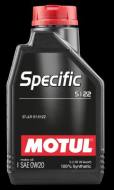 0W20 1L 5122 MOTUL - OLEJ 0W20 1L MOTUL 5122 JAGUAR MOTUL 107304