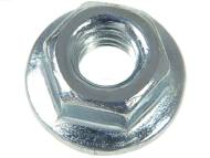 ARS9056S AS-PL - NAKRĘTKA 6-KĄTNA KOŁNIERZOWA Z ZABEZPIEC AS-PL ARS9056S