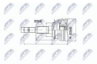 NPZ-DW-002 NTY - Przegub Zewnętrzny 
