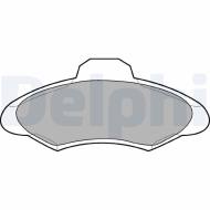 LP673 DELPHI - Klocki hamulcowe komplet na jedną oś Delphi LP673