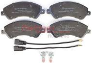 1170146 METZGER - Klocki hamulcowe  Metzger 1170146